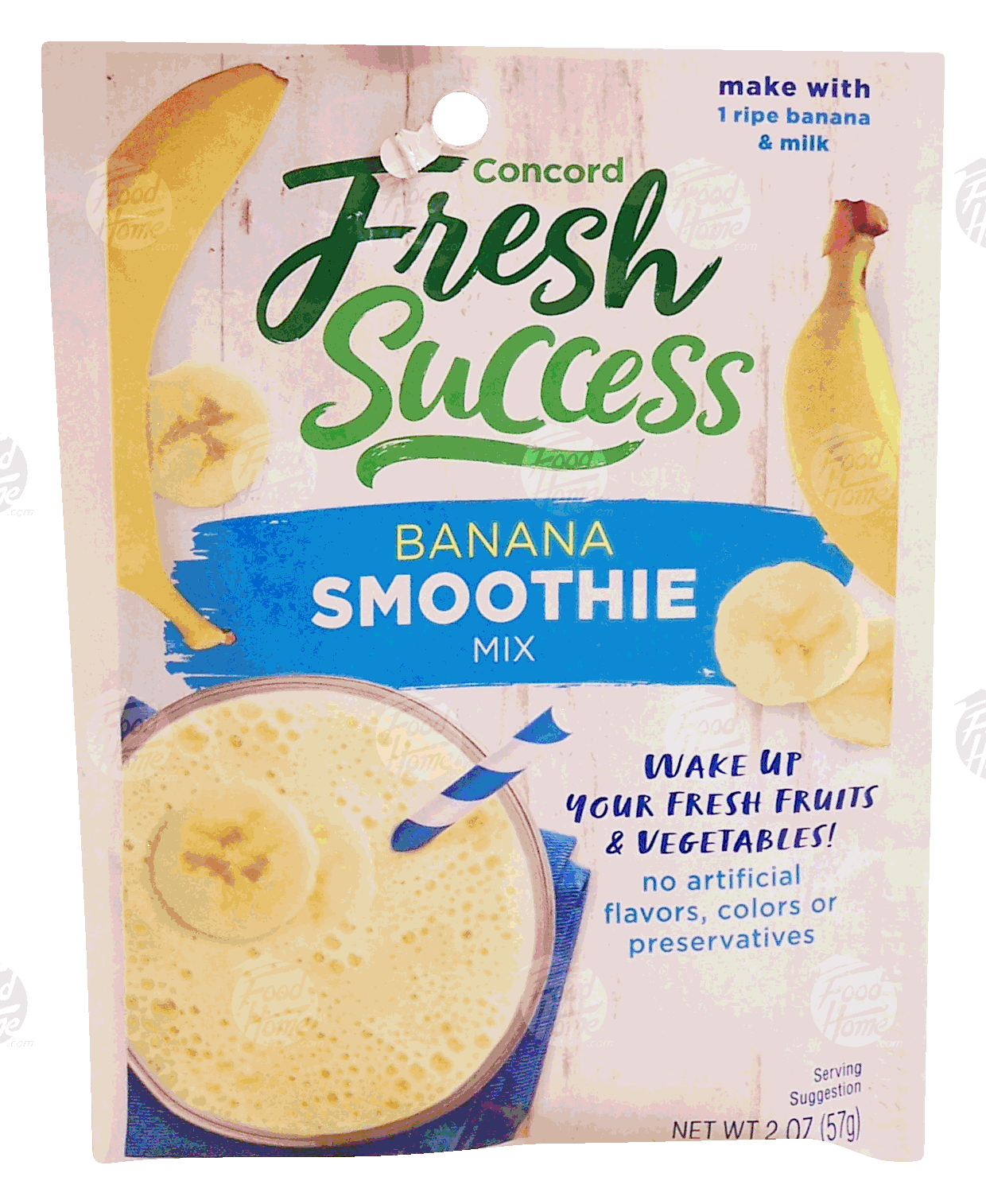 Concord Foods Fresh Success banana smoothie mix Full-Size Picture